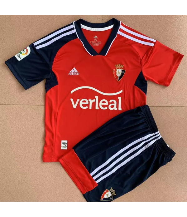 CFB3-Camisetas Osasuna 1a equipación 2022/23 - niÑos