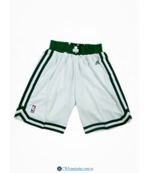 CFB3-Camisetas Pantalones Boston Celtics Blanco y ...