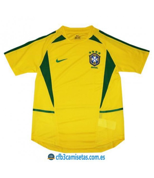 CFB3-Camisetas Camiseta Brasil Mundial 2002