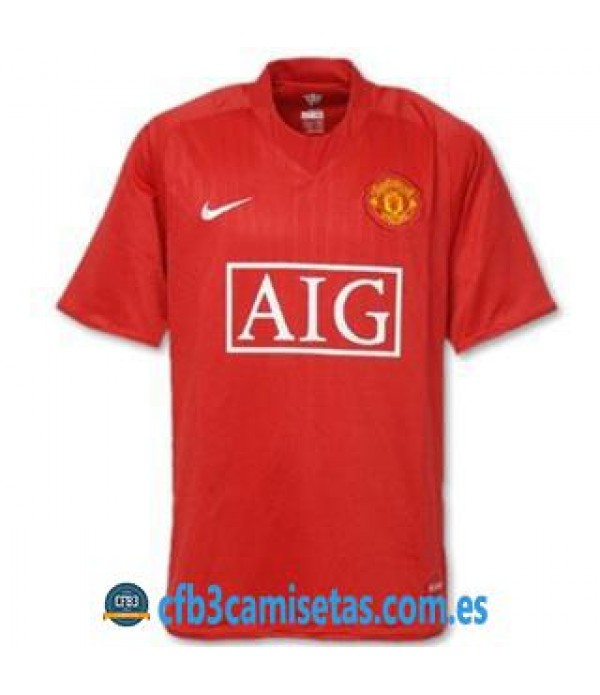 CFB3-Camisetas Camiseta Manchester United 2007/08