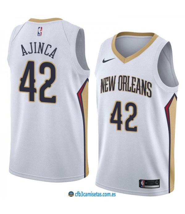 CFB3-Camisetas Alexis Ajinça New Orleans Pelicans Association