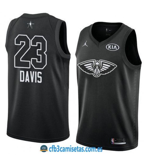 CFB3-Camisetas Anthony Davis 2018 All Star Black