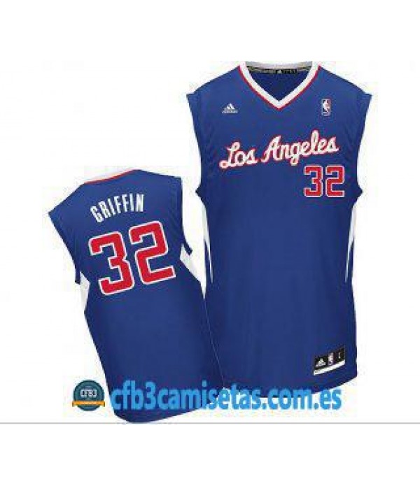 CFB3-Camisetas Blake Griffin Los Angeles Clippers Azul