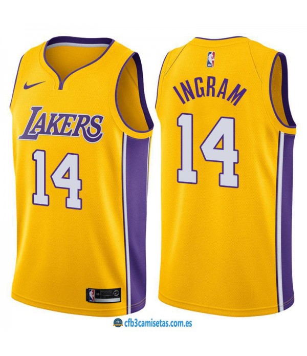 CFB3-Camisetas Brandon Ingram Los Angeles Lakers Icon