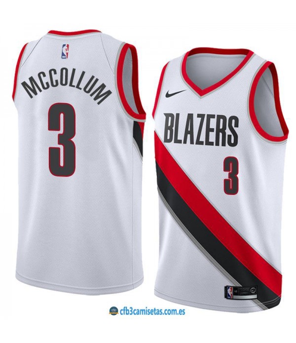 CFB3-Camisetas C J McCollum Portland Trail Blazers...