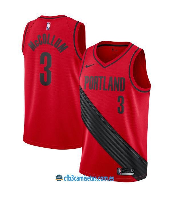 CFB3-Camisetas C J McCollum Portland Trail Blazers Statement