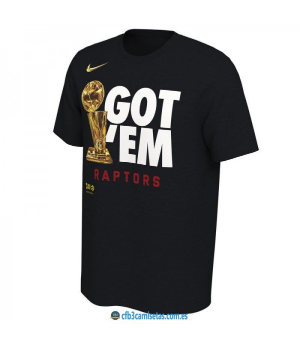 CFB3-Camisetas Camiseta Toronto Raptors 2019 NBA C...