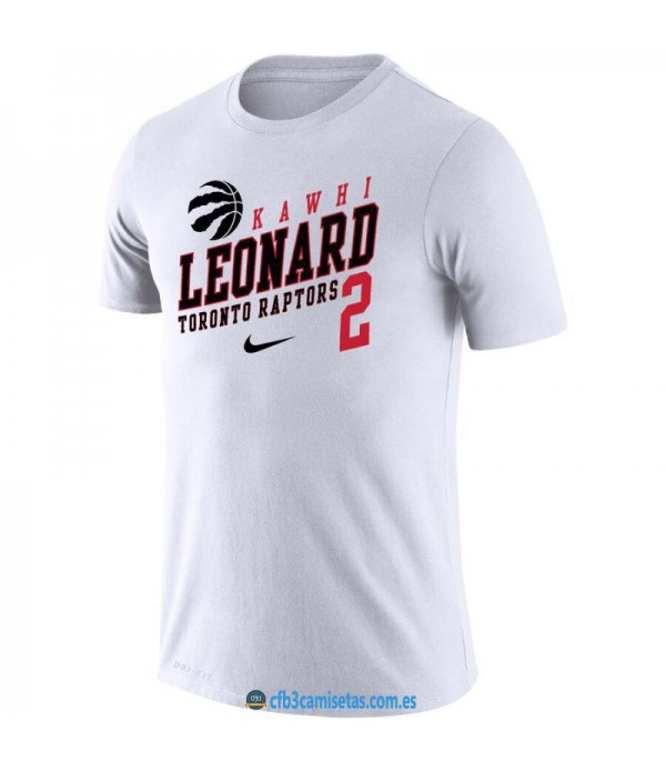 CFB3-Camisetas Camiseta Toronto Raptors Kawhi Leon...