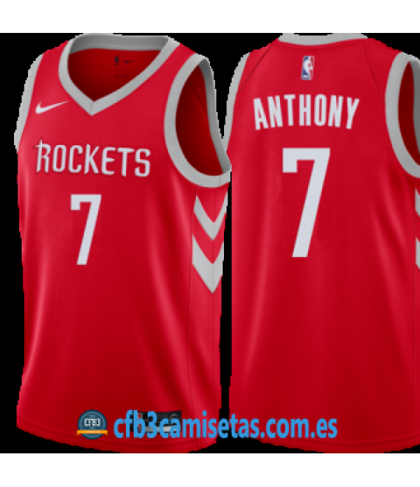 CFB3-Camisetas Carmelo Anthony Houston Rockets Ico...