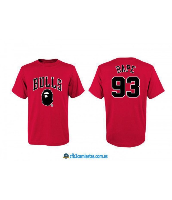 CFB3-Camisetas Chicago Bulls BAPE