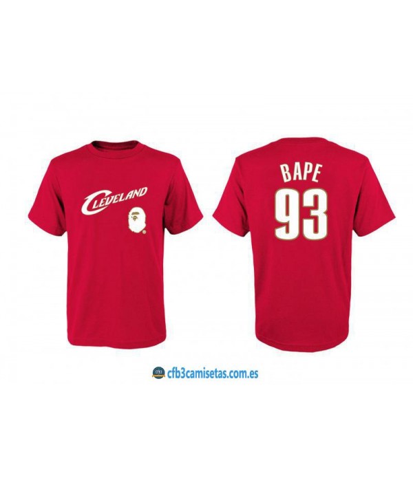 CFB3-Camisetas Cleveland Cavaliers BAPE