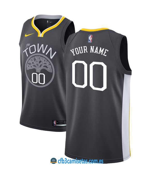 CFB3-Camisetas Custom Golden State Warriors Statement