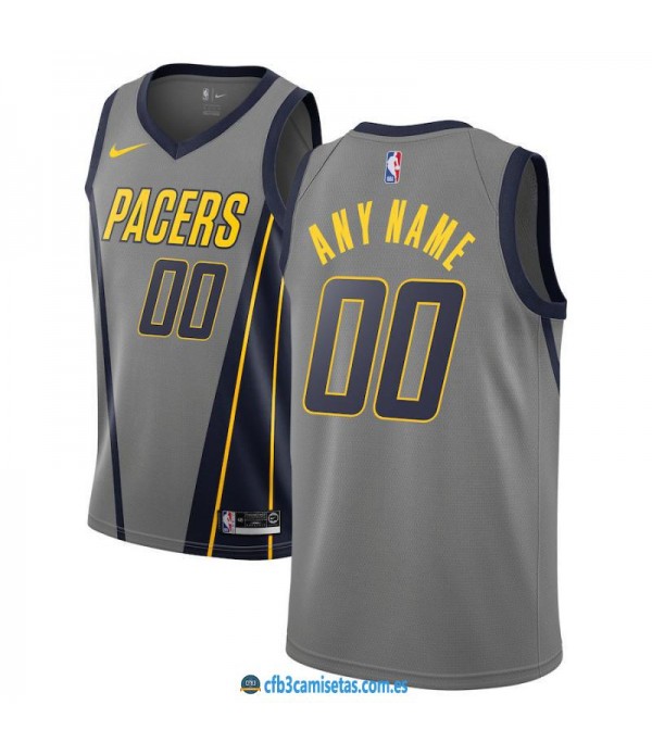 CFB3-Camisetas Custom Indiana Pacers 2018 2019 City Edition