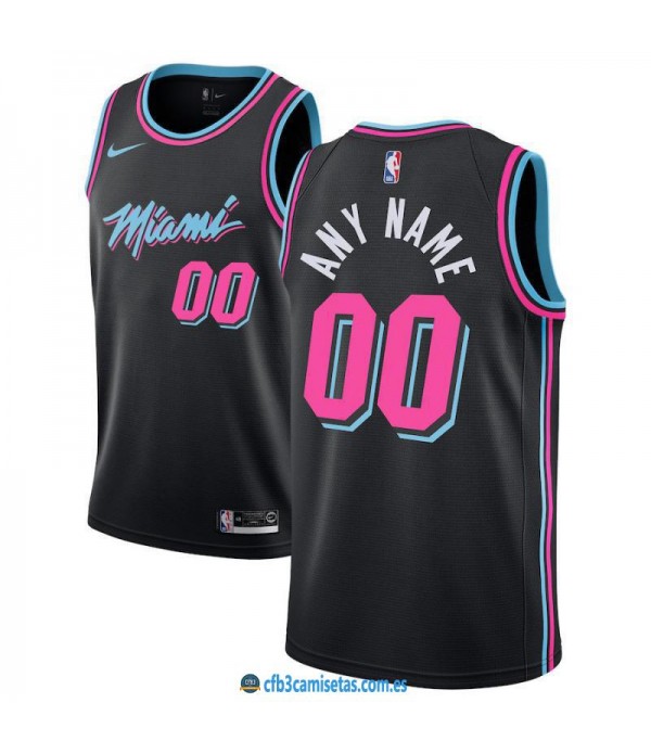 CFB3-Camisetas Custom Miami Heat 2018 2019 2018 20...