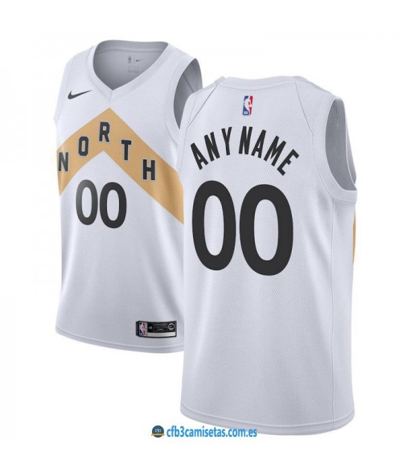 CFB3-Camisetas Custom Toronto Raptors 2018 2019 City Edition