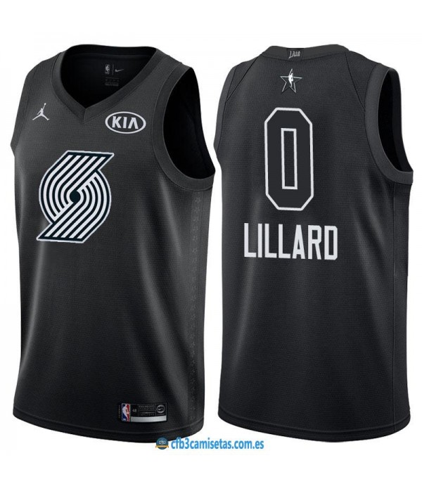 CFB3-Camisetas Damian Lillard 2018 All Star Black