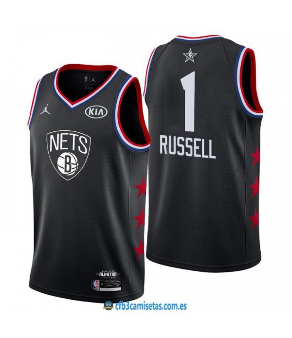 CFB3-Camisetas DAngelo Russell 2019 All Star Black