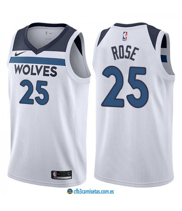 CFB3-Camisetas Derrick Rose Minnesota Timberwolves...