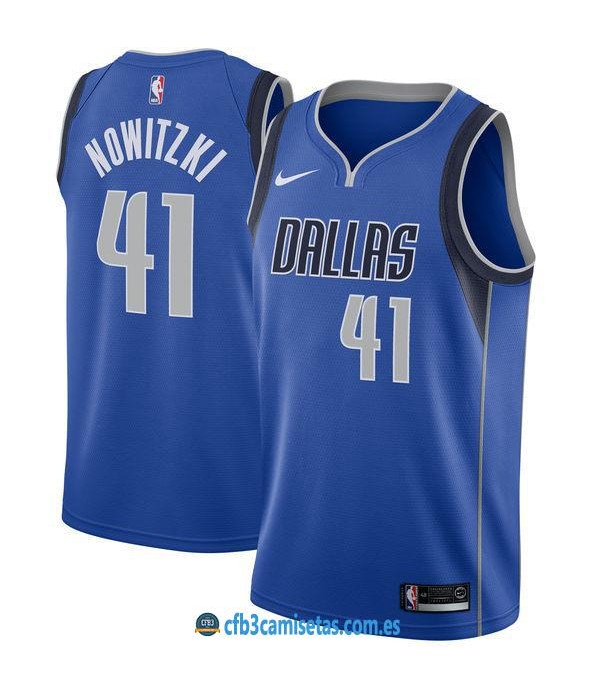 CFB3-Camisetas Dirk Nowitzki Dallas Mavericks Icon