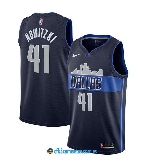 CFB3-Camisetas Dirk Nowitzki Dallas Mavericks Stat...