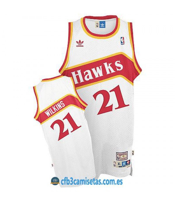 CFB3-Camisetas Dominique Wilkins Atlanta Hawks Home