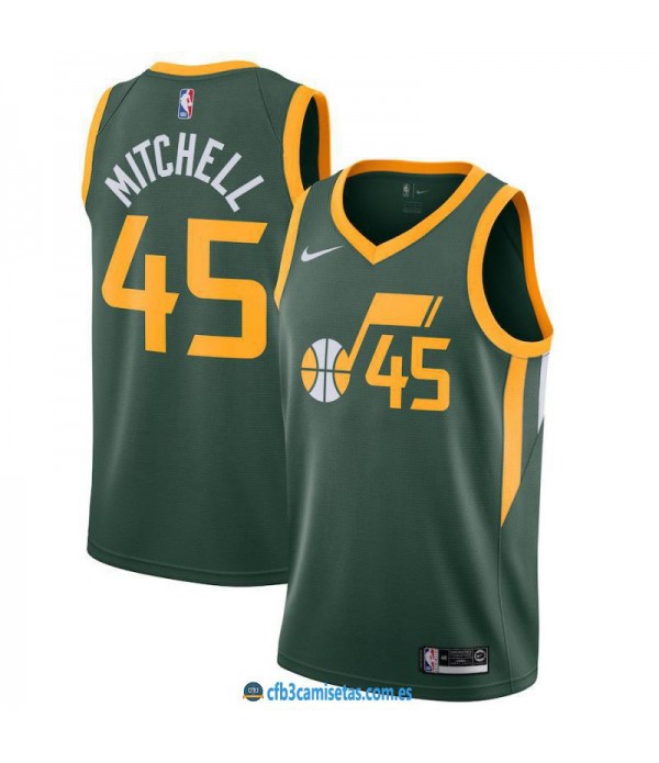 CFB3-Camisetas Donovan Mitchell Utah Jazz Earned E...