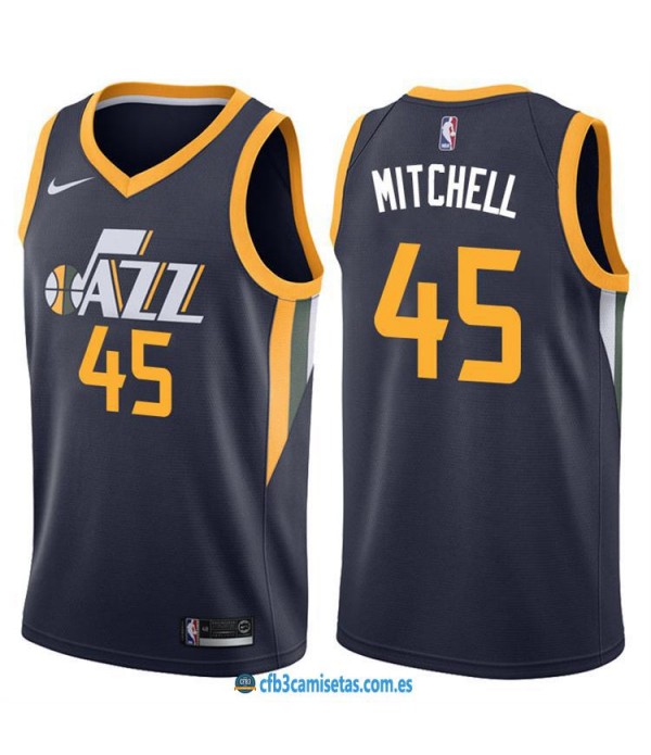 CFB3-Camisetas Donovan Mitchell Utah Jazz Icon