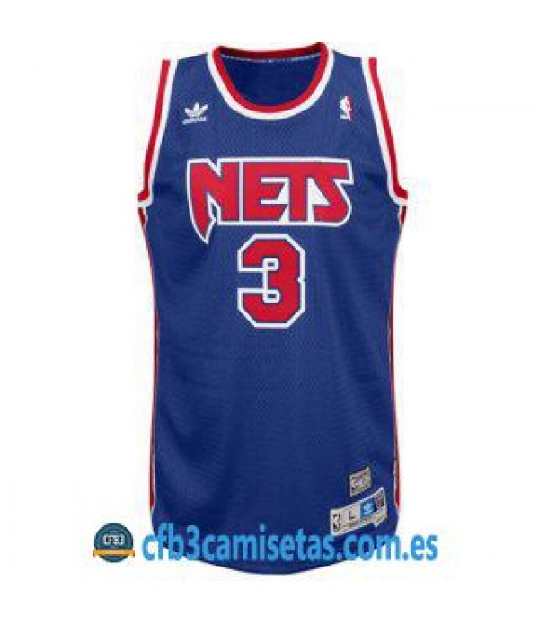 CFB3-Camisetas Dražen Petrović New Jersey Nets