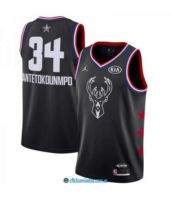 CFB3-Camisetas Giannis Antetokounmpo 2019 All Star...