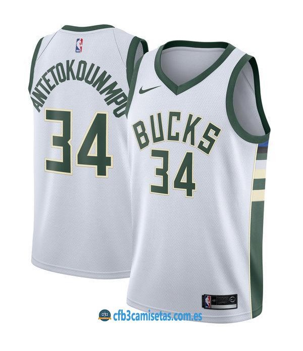 CFB3-Camisetas Giannis Antetokounmpo Milwaukee Buc...