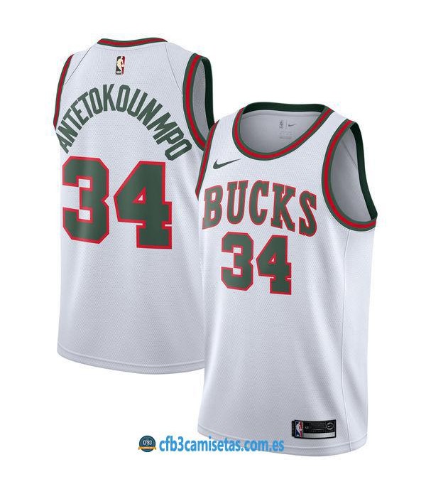 CFB3-Camisetas Giannis Antetokounmpo Milwaukee Buc...