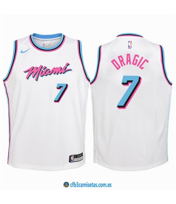 CFB3-Camisetas Goran Dragić Miami Heat City Edition