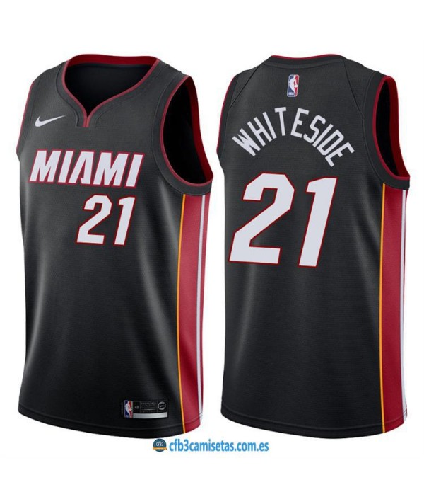 CFB3-Camisetas Hassan Whiteside Miami Heat Icon