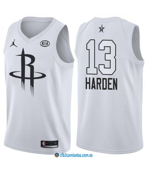 CFB3-Camisetas James Harden 2018 All Star White