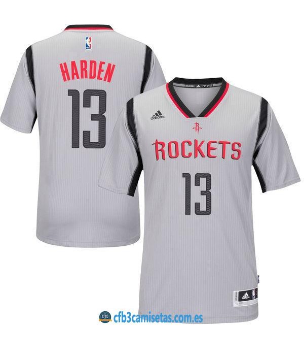 CFB3-Camisetas James Harden Houston Rockets Alternate Gray