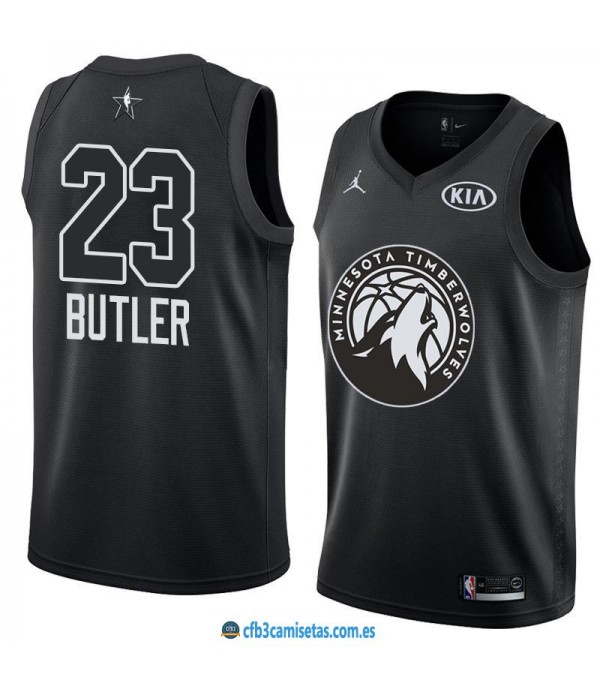 CFB3-Camisetas Jimmy Butler 2018 All Star Black