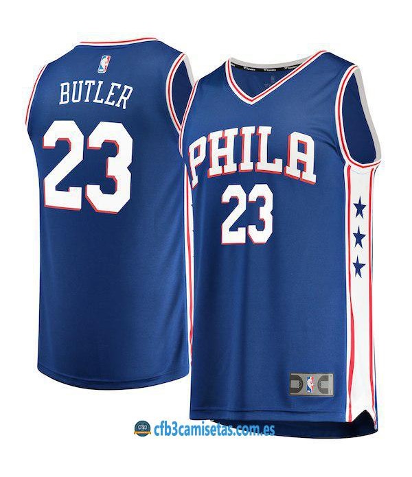 CFB3-Camisetas Jimmy Butler Philadelphia 76ers Ico...