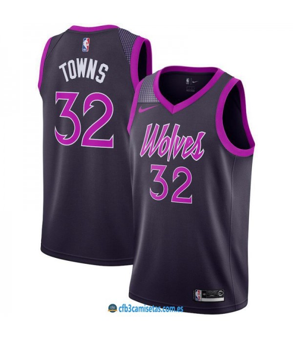 CFB3-Camisetas Karl Anthony Towns Minnesota Timber...