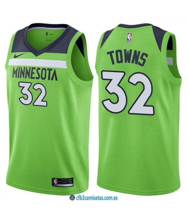CFB3-Camisetas Karl Anthony Towns Minnesota Timberwolves Statement