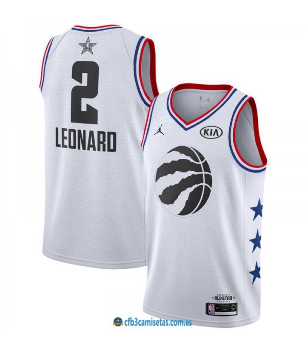 CFB3-Camisetas Kawhi Leonard 2019 All Star White