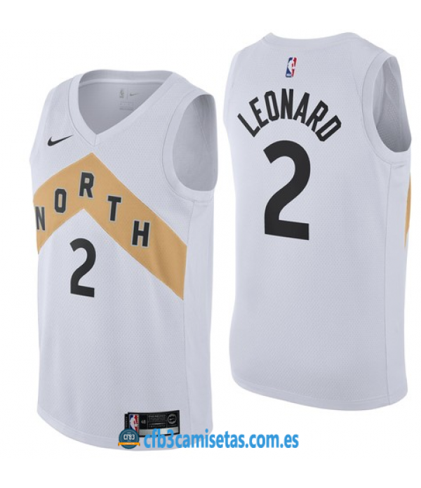 CFB3-Camisetas Kawhi Leonard Toronto Raptors 2018 2019 City Edition