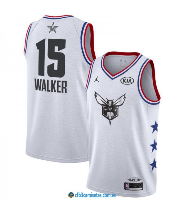 CFB3-Camisetas Kemba Walker 2019 All Star White