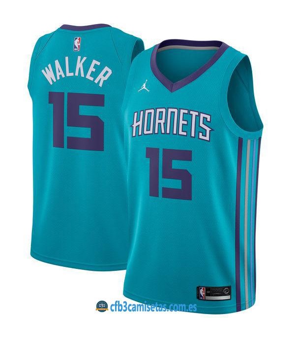 CFB3-Camisetas Kemba Walker Charlotte Hornets Icon