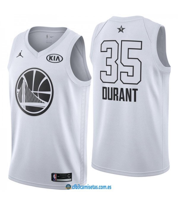 CFB3-Camisetas Kevin Durant 2018 All Star White