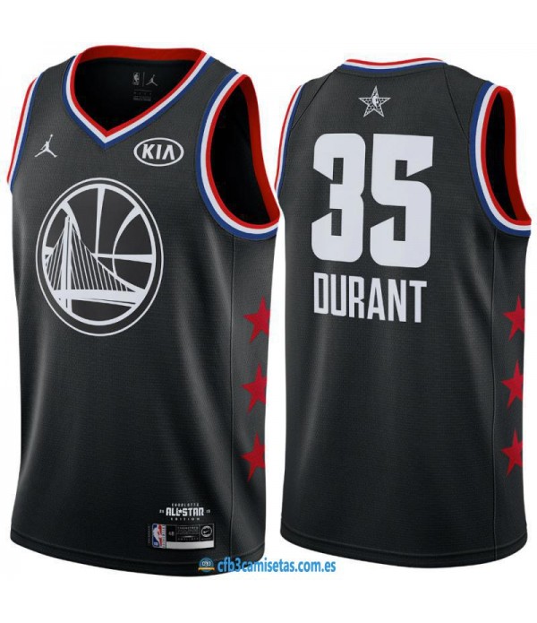 CFB3-Camisetas Kevin Durant 2019 All Star Black