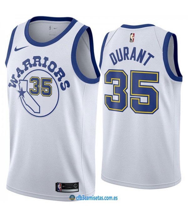 CFB3-Camisetas Kevin Durant Golden State Warriors Classic