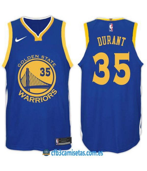 CFB3-Camisetas Kevin Durant Golden State Warriors Icon