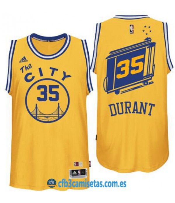 CFB3-Camisetas Kevin Durant Golden State Warriors The City