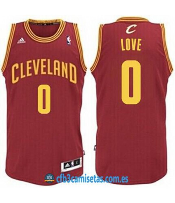 CFB3-Camisetas Kevin Love Cleveland Cavaliers Wine