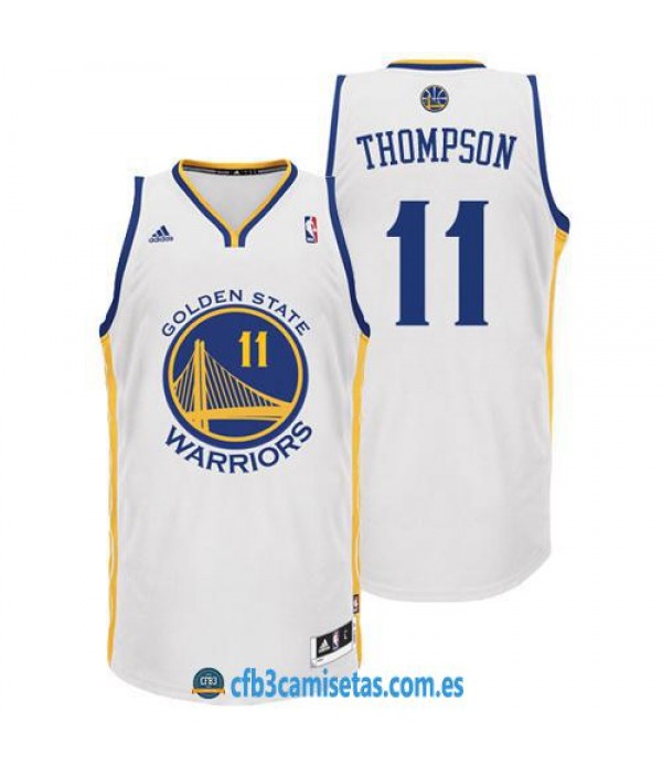 CFB3-Camisetas Klay Thompson Golden State Warriors Home